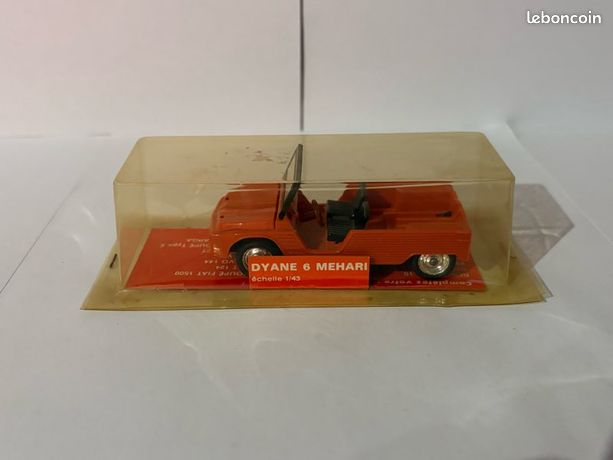 MINIALUXE CITROEN MÉHARI verte 1/43 avec parebrise et volant de