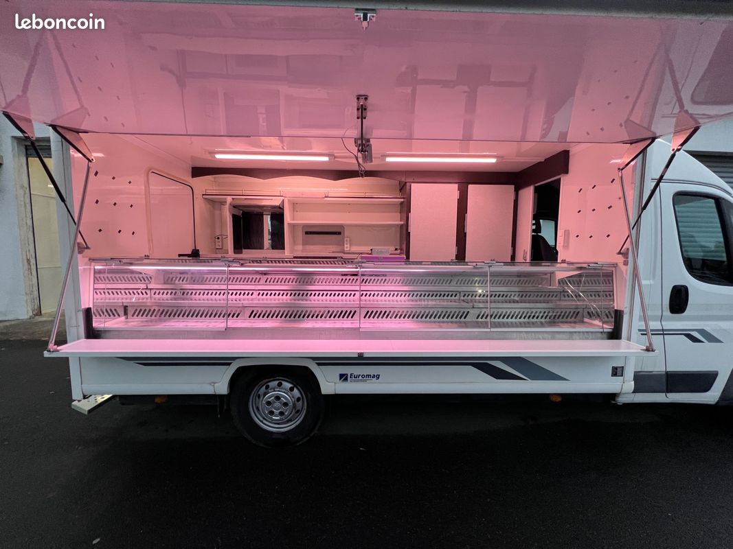 CITROEN JUMPER FOOD TRUCK 2.2 HDI 130CH L2H2 CONFORT / EX BOUCHERIE / 4 FRIGO / PRÊT À L'EMPLOi (image 3)