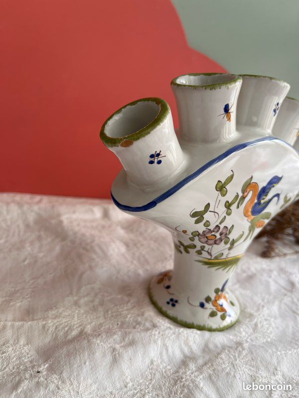 Toile à broder Kit Point De Croix Fleurs Dans Un Vase Ensemble De