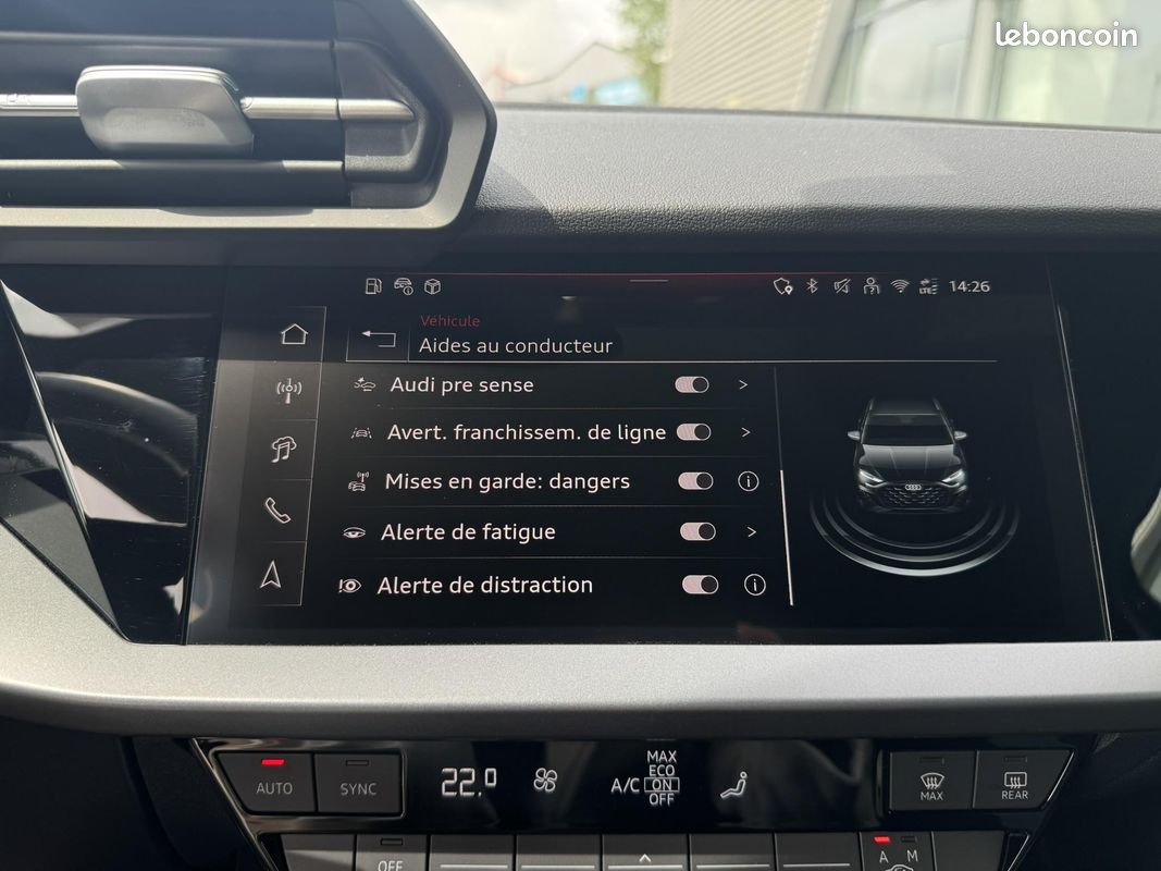 AUDI A3 Sportback TFSI Mild Hybrid 116 S tronic 7 Business Executive (image 19)