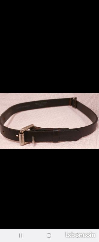 Ceinture garcon noir (image 1)