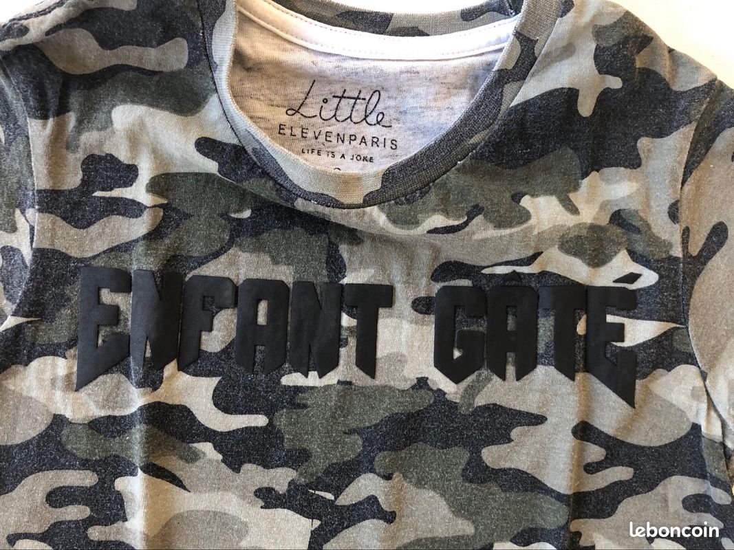 Tee-shirts Little eleven paris 7-8 years (image 3)
