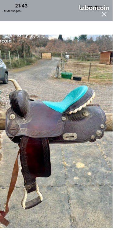 Selle western d’équitation (image 2)