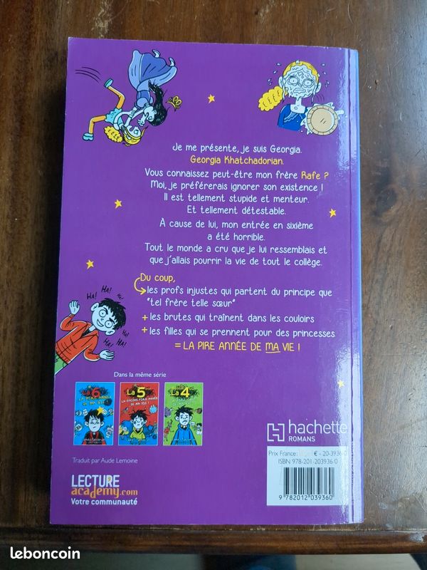 La 6ème ma pire année à moi aussi (image 3)