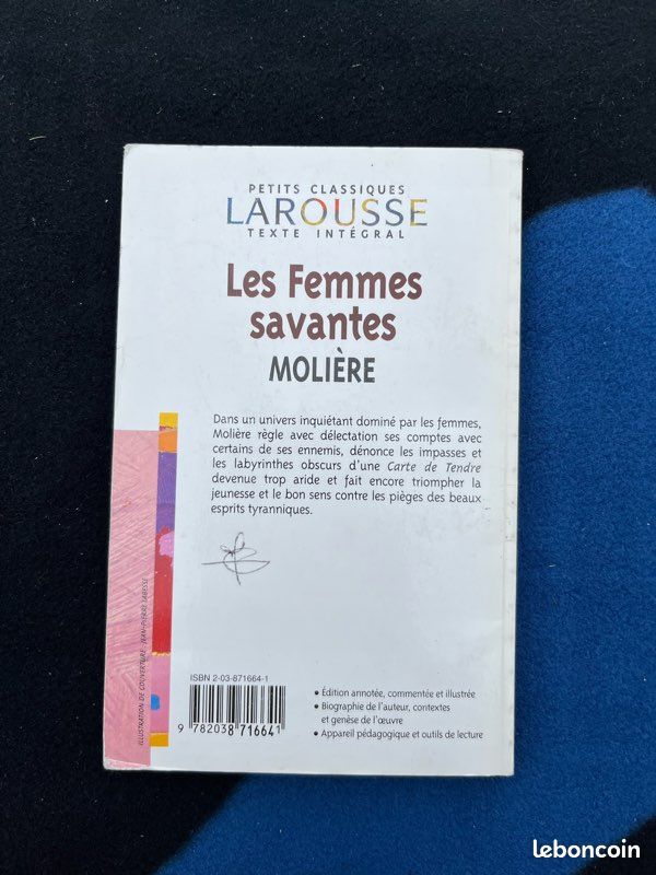 Livre de poche les femmes savante (image 2)