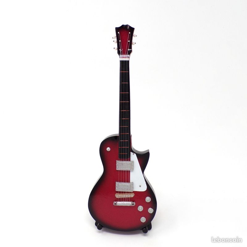 Guitare miniature Lespaul déco 24cm (image 1)