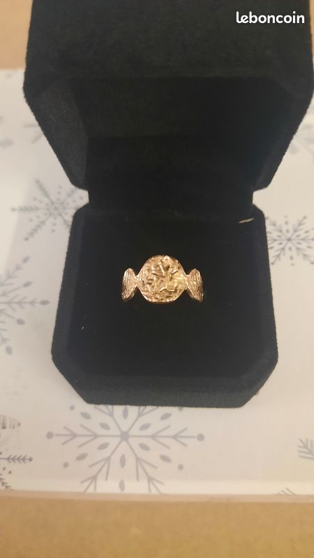 Bague plaqué or (image 1)