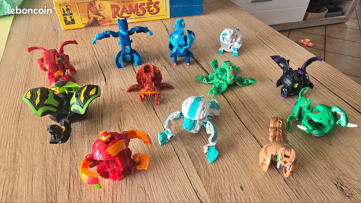 coffret Jouet BAKUGAN auto transformation pour enfant garçon