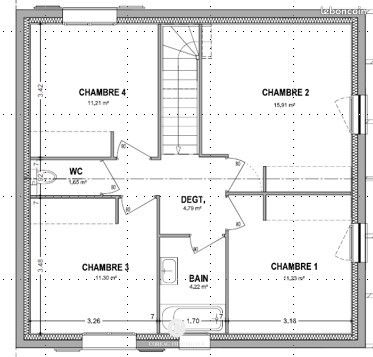Maison 5 pièces 107 m² (image 4)