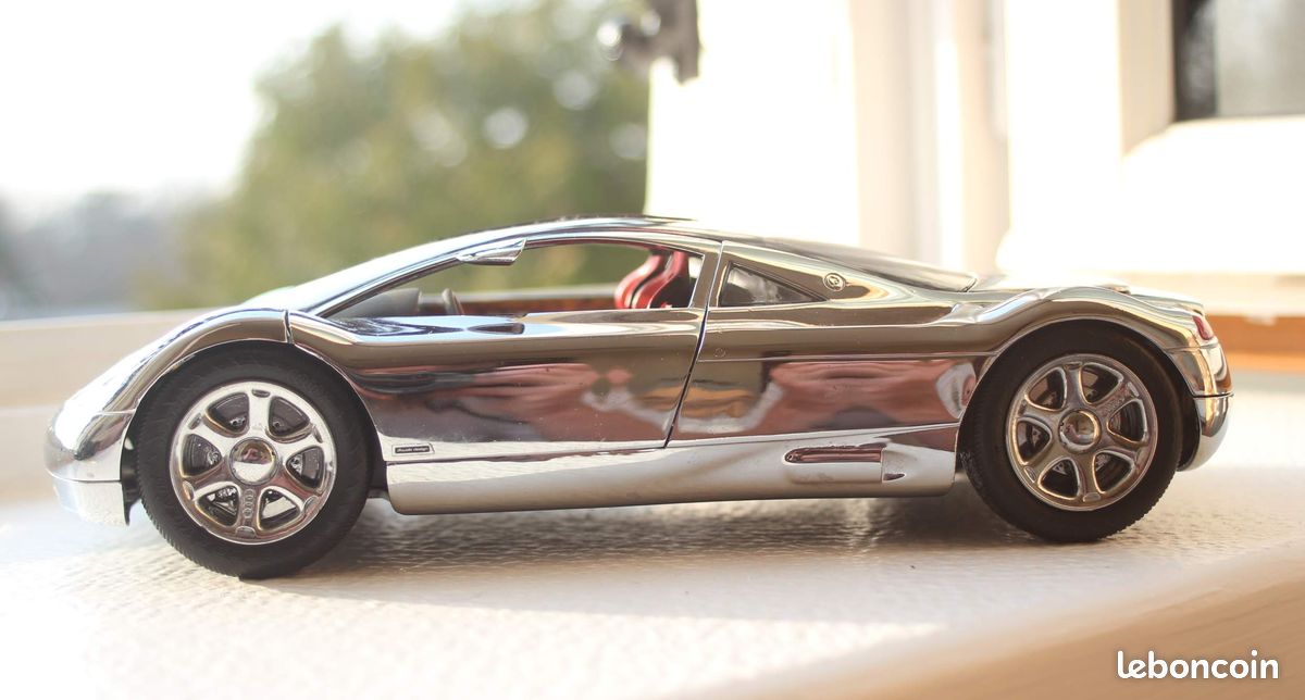 Miniature Audi Avus Quattro 1/87, Couleur Argent, Occasion, Modèle PKW