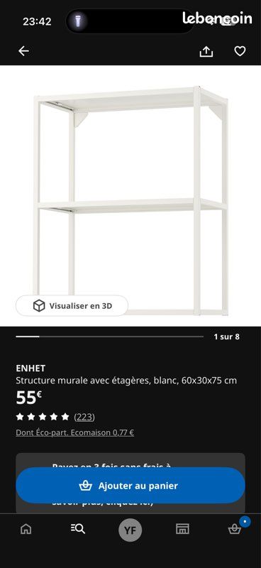 Étagère mural IKEA (image 3)