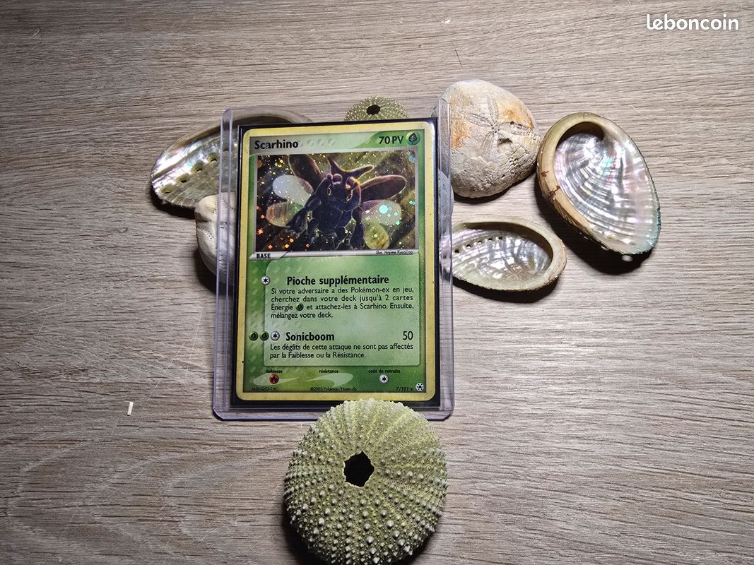 Pokémon Scarhino 7/101 Holographique EX Légendes Oubliées (image 1)