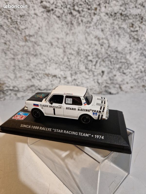 Simca 1000 Rallye 2 #34 B. Fiorentino - M. Gelin Monte-Carlo 1973 1:43