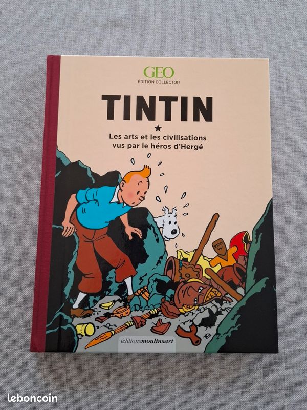 Livre Tintin geo arts et civilisations (image 1)