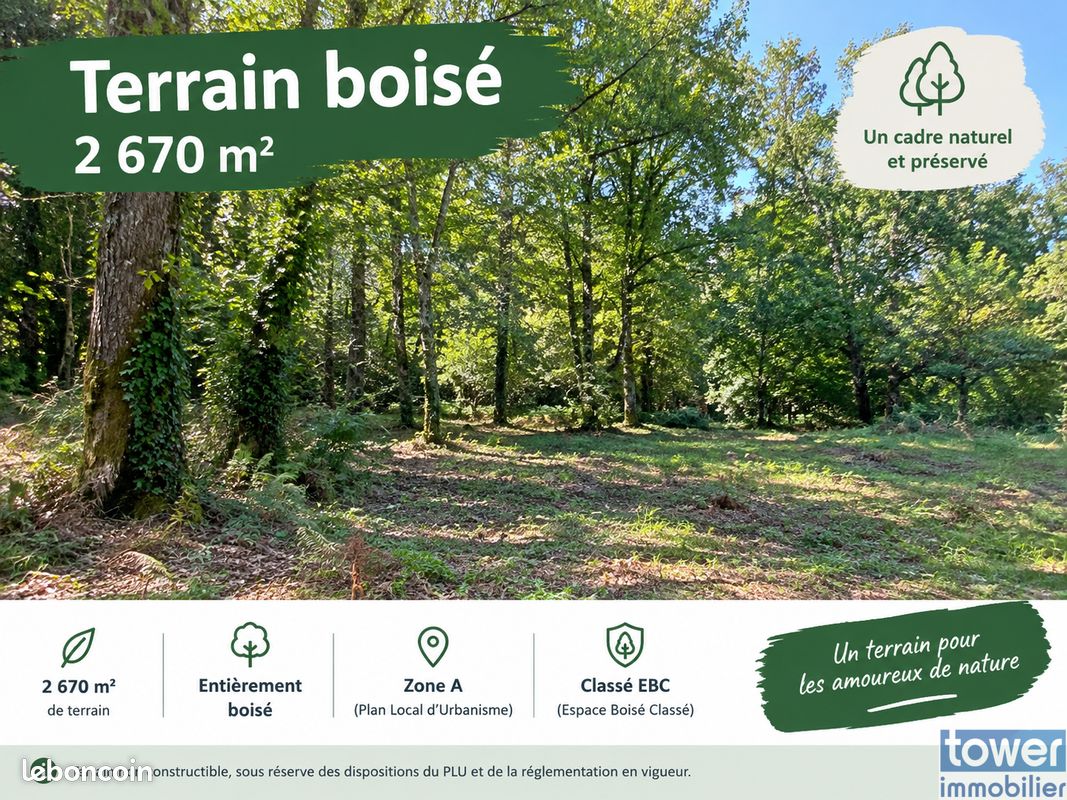 Terrain 2670 m² · à Fégréac · 2 670 m² · 19 000 €