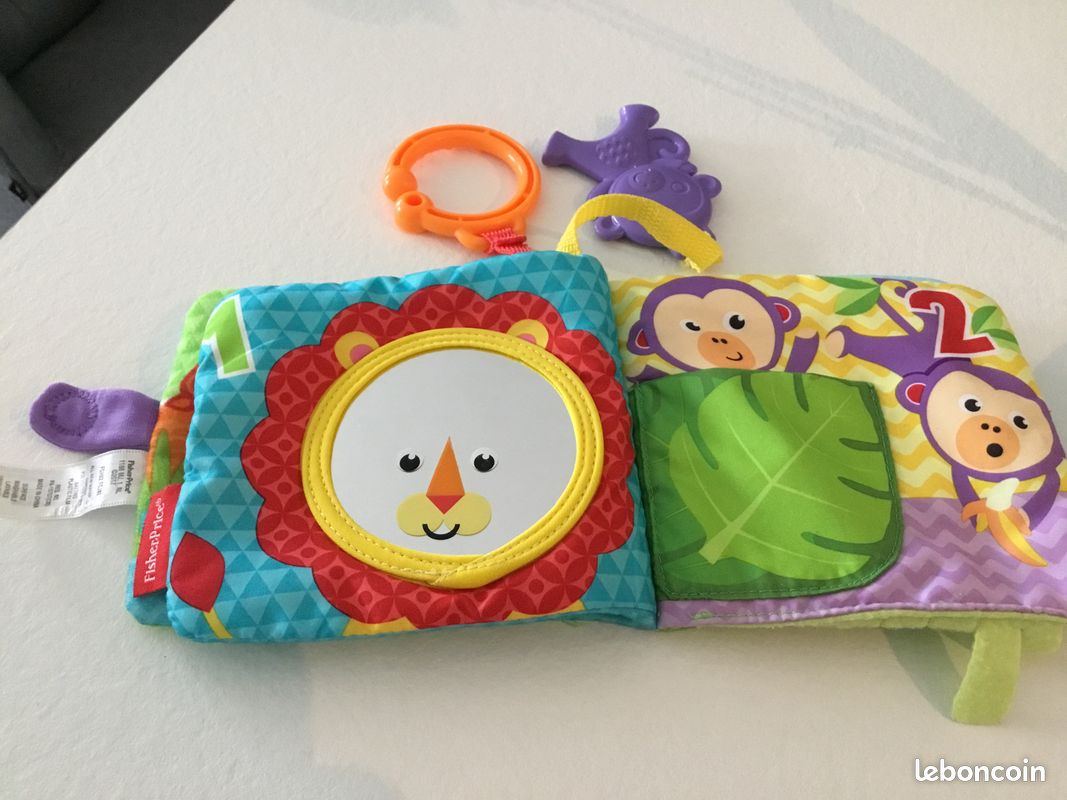 Lot jouets d’éveil bébé/ hochet/ doudou (image 7)