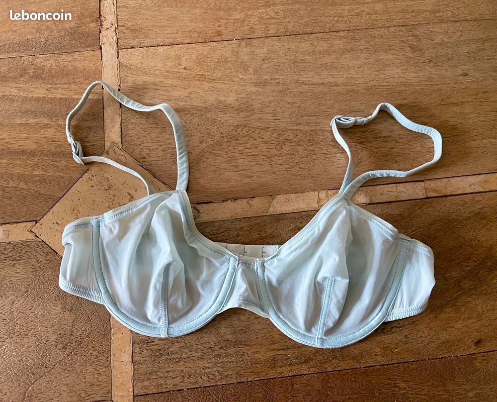 Soutien gorge ERES tulle Lumière bleu ciel 85 B (image 4)