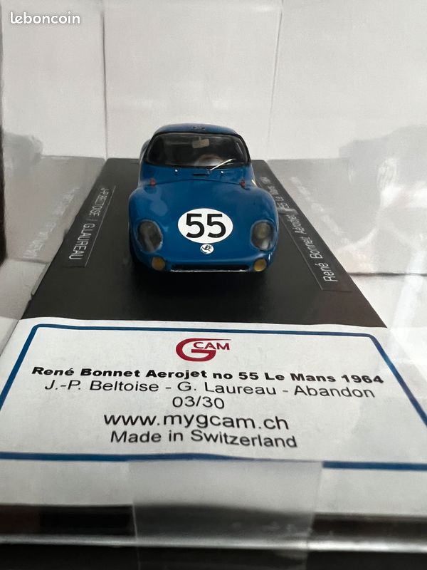 René Bonnet n°51-52-53 - Le Mans 1963