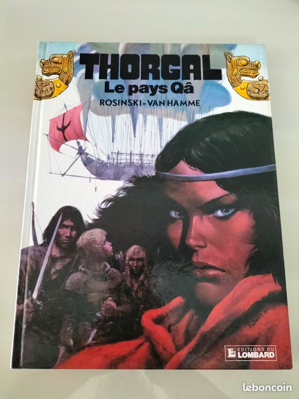 BD Thorgal 1986 n°10 le pays de Qâ (image 1)