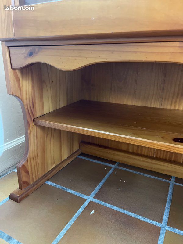 Partie haute de buffet / vaisselier en bois (image 5)