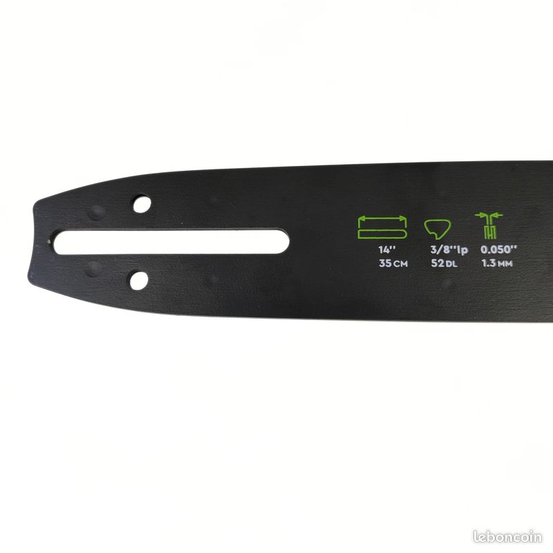 Chaine Tronconneuse Guide De 50cm + 3 Chaînes De Tronçonneuse - 72 Entraineurs - Pas 3/8 - Jauge 0.58 (1.5mm Huile Chaine Tronçonneuse