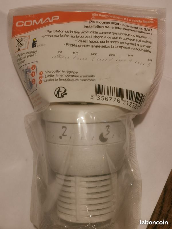 Tête thermostatique COMAP (image 3)
