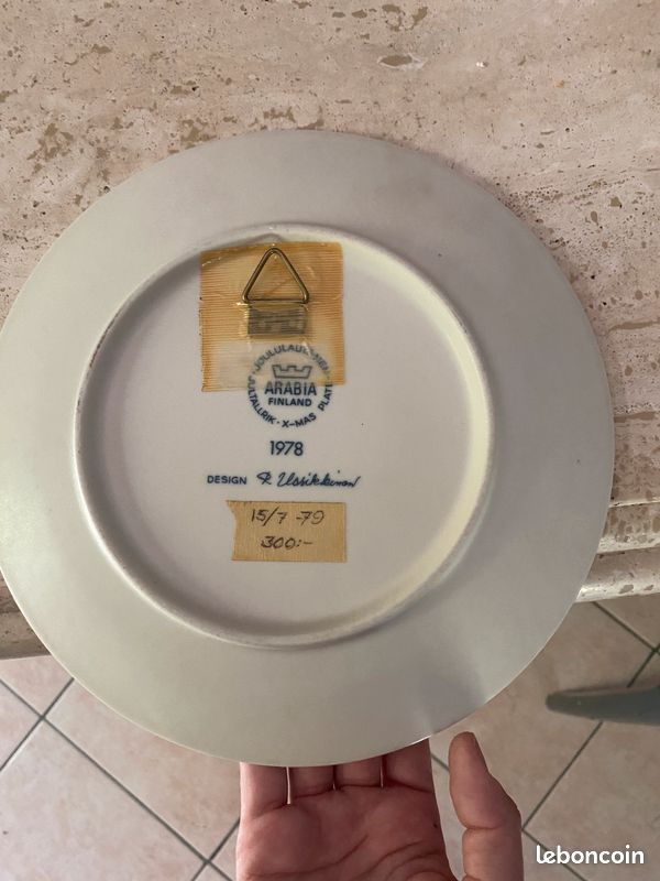 4 assiettes datées Raija Uosikkinen pour Arabia (image 9)