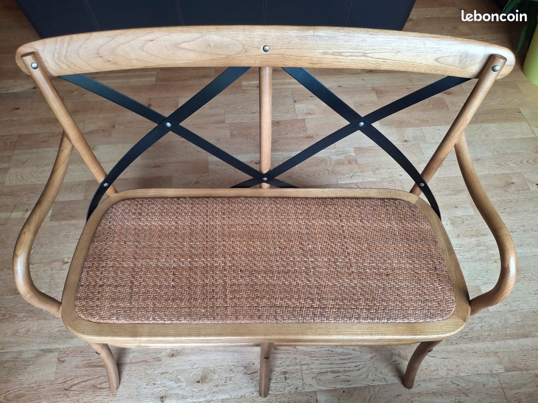 Banc stylé bistrot Amadeus (image 1)