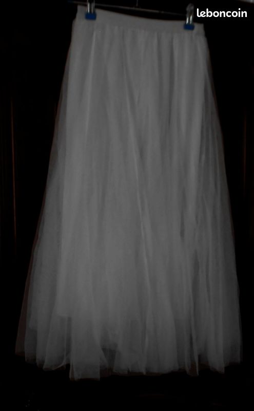 Jupe femme neuve blanche (image 1)