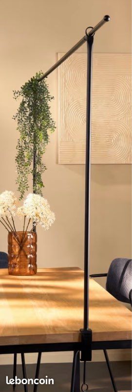 Barre décorative / suspension table métal (image 2)
