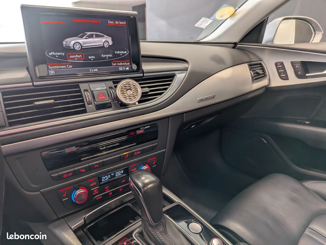 Audi a7 sportback 3.0 tdi 218 ch s line quattro sieges chauffants av / ar toit ouvrant etat proche du neuf (image 16)