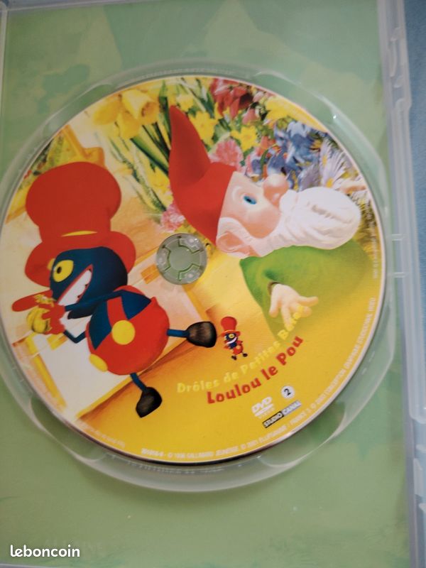 Figurine Loulou Le Pou – Les Drôles De Petites Bêtes, Plastoy 2003, 6 Cm, Occasion TB état