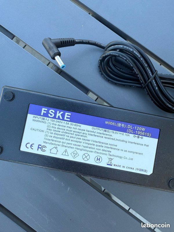 QYD Chargeur 120W Compatible Avec Notebook HP Envy 15-Cc023cl 15-N290sa 15-N059sf 15-ax001ns 17-AB000 732811-002 710415-001 HSTNN-CA25 A120A07DH 7265NGW F4W14EA#ABE TPN-Q173 Alimentation Adaptateur