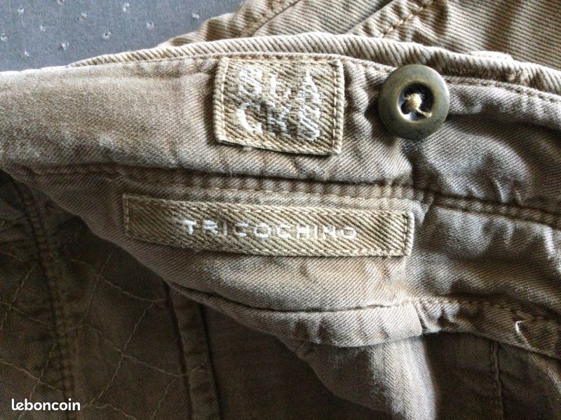 Pantalon homme T. 42 - INCOTEX- Made in Japan (image 6)