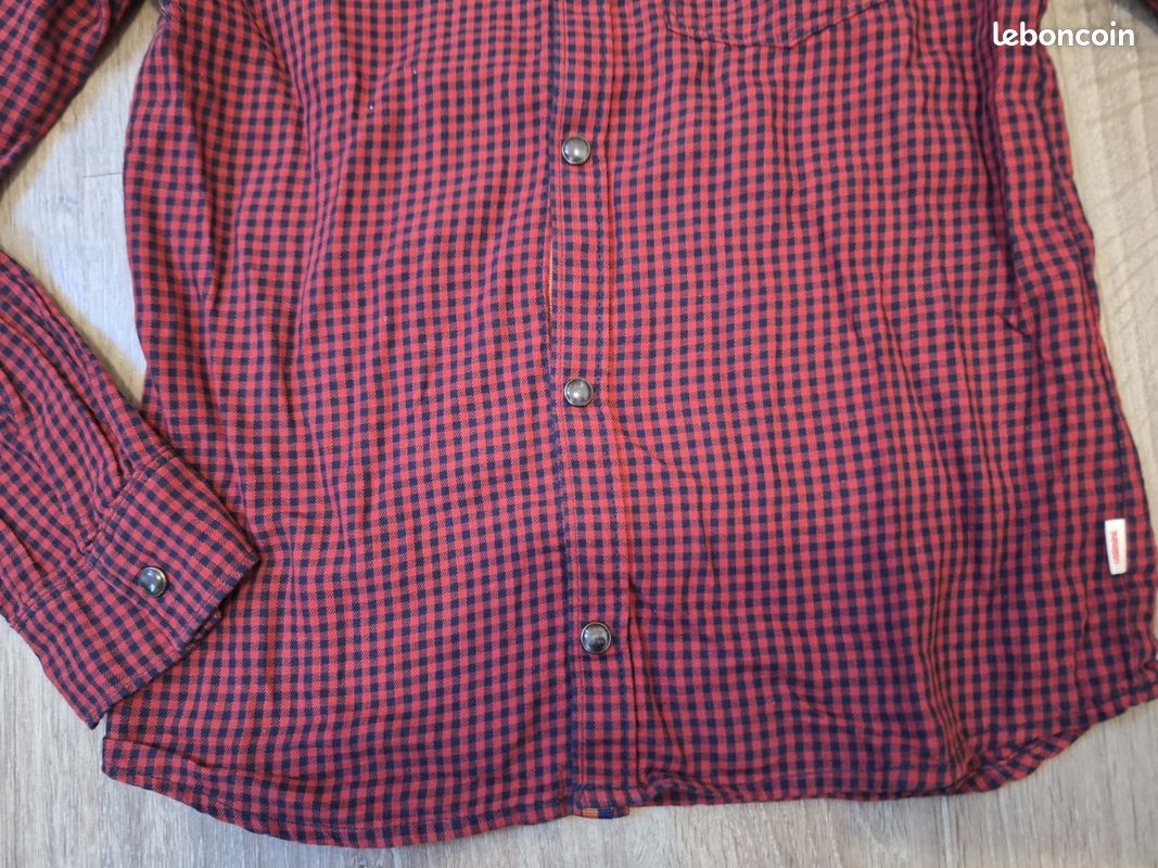 Chemise garcon Bleu pas chère | La Halle