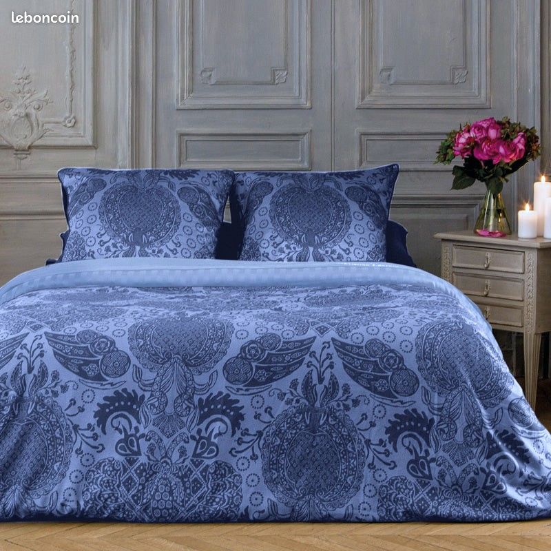 🌺Housse de couette Christian LACROIX, collection ARLES BLEU (image 2)