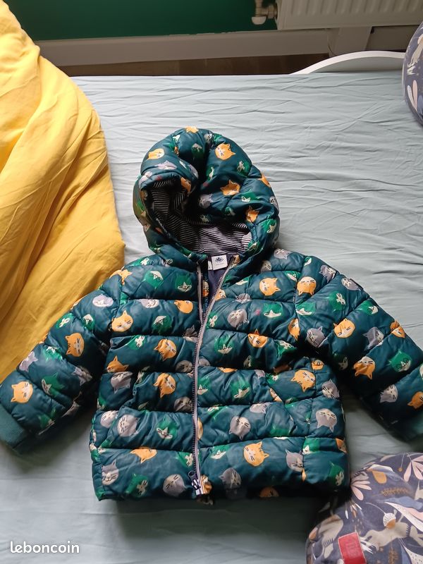 Doudoune Winterjacke Petit Bateau Doudoune Chat Petit Bateau