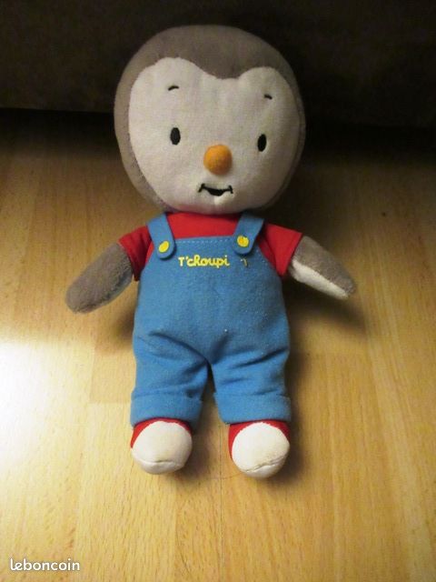 Adorable petite peluche T’CHOUPI qui chante Jemini TBE (image 4)