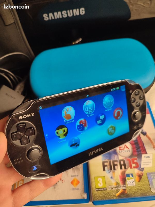 PlayStation Vita PCH-2016 WiFi Edition - Noir (image 9)