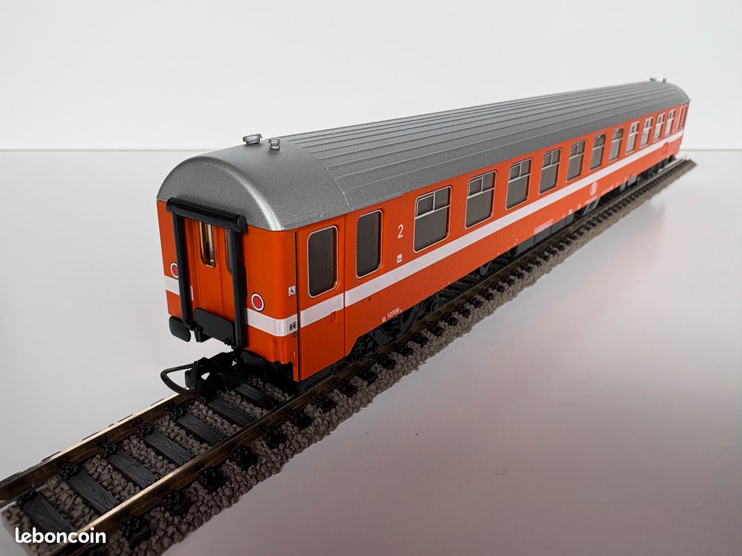 LS MODELS coffret 3 voitures voyageurs USI vert/inox CYCLOPE 40006 NEUF et RARE