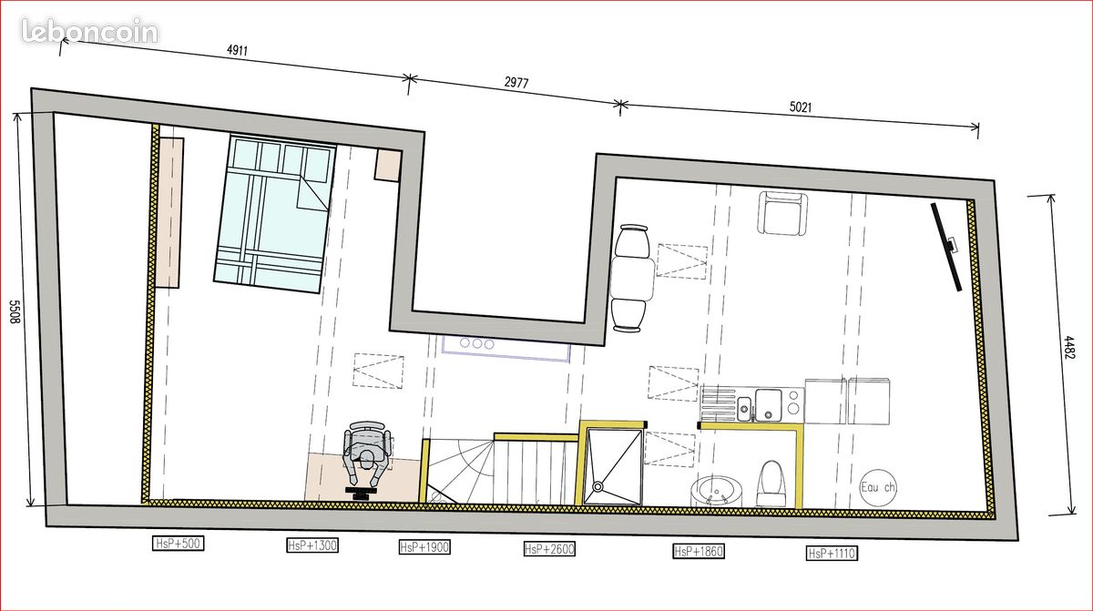 Appartement 16 pièces 16 m² · à Niort · 16 m² · 350 €/mois