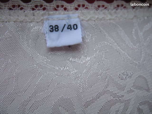 CHEMISE de NUIT ROMANTIQUE N°3 Liquette uuu (image 9)