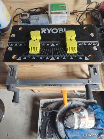 Bricolage Etabli pliable RYOBI métal 600x570x760mm RWB03 Bricolage Boîtes à outi