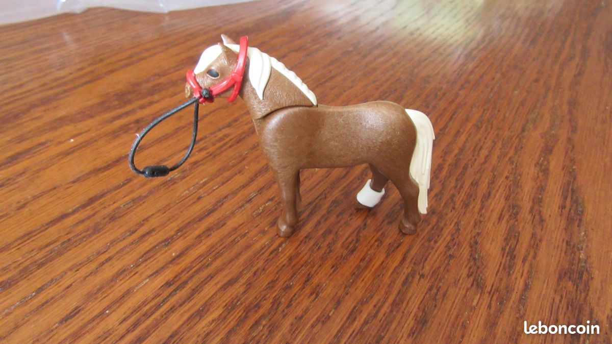 Playmobil Lot 3 poneys + 1 cheval (image 7)