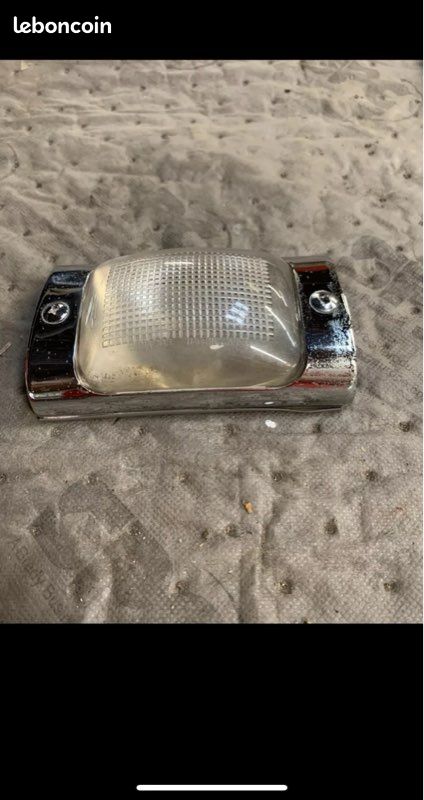 Citroen Ds Pallas Jeu de 2 Plafonniers Inox (image 2)