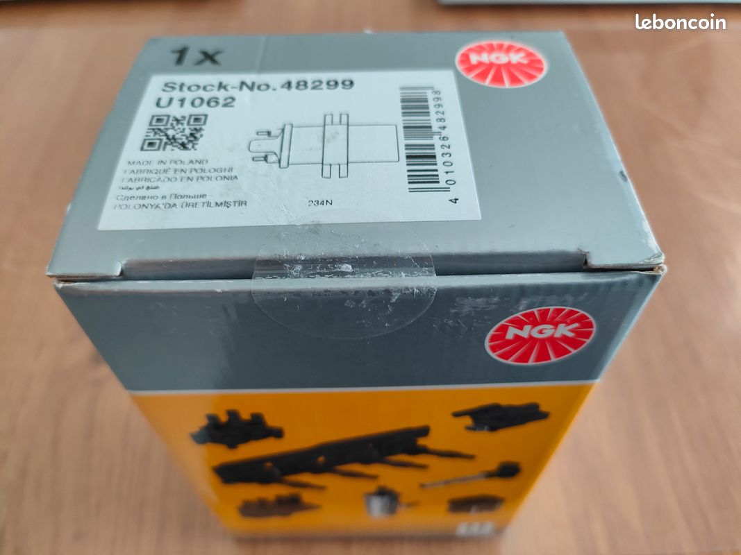 Bobine d'allumage NGK PEUGEOT 504 Bobine d'allumage NGK PEUGEOT 504