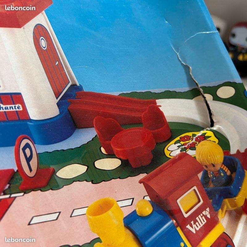 VINTAGE: JOUET À tirer Train Sophie la Girafe VULLI CA05 EUR 14,90