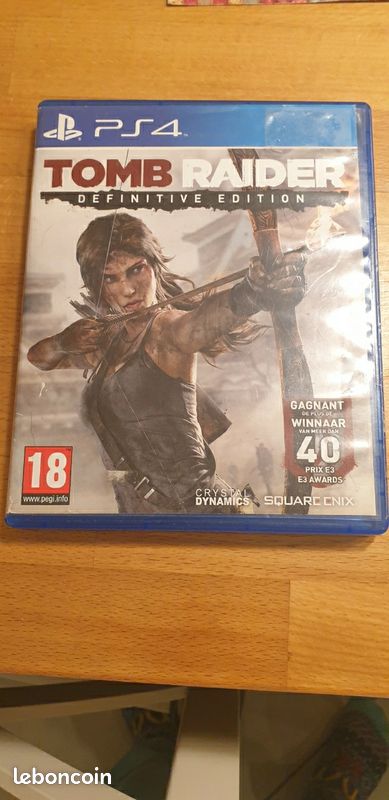 Jeu Tomb Raider : Edition Jeu De L'Année - PS3 FR - Sous Blister (comme Neuf)
