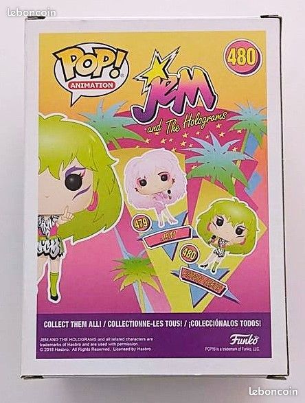 Figurine funko pop jem et les hologrammes pizzazz (image 3)