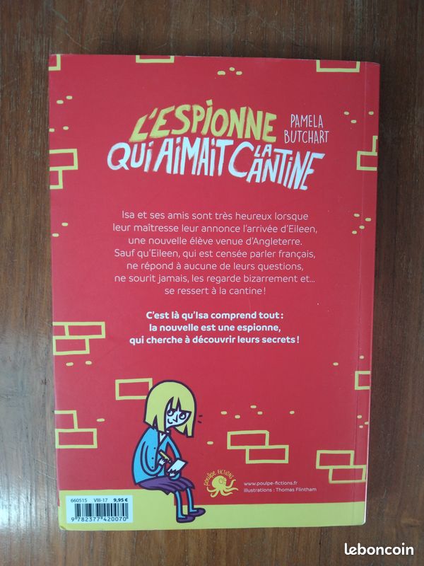 Jeunesse à partir de 10 ans - L'espionne qui aimait la cantine de Pamela Butchart (image 2)